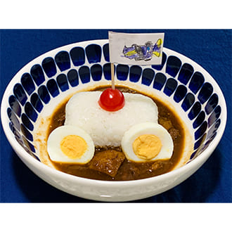 投稿いただいたカレーの盛り付け写真