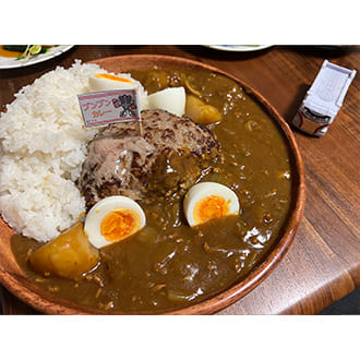 投稿いただいたカレーの盛り付け写真