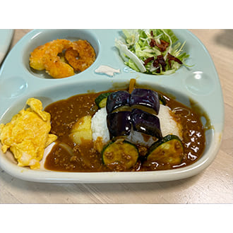 投稿いただいたカレーの盛り付け写真