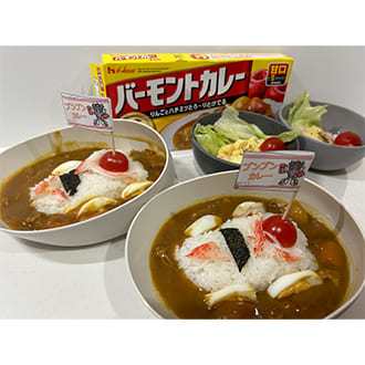 投稿いただいたカレーの盛り付け写真