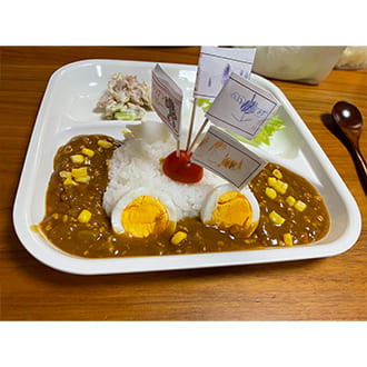 投稿いただいたカレーの盛り付け写真