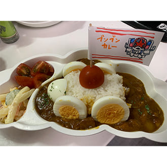 投稿いただいたカレーの盛り付け写真