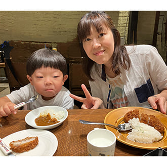 投稿いただいたカレーの盛り付け写真