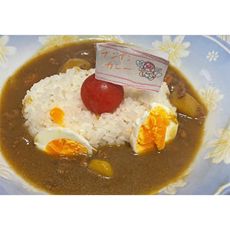 投稿いただいたカレーの盛り付け写真