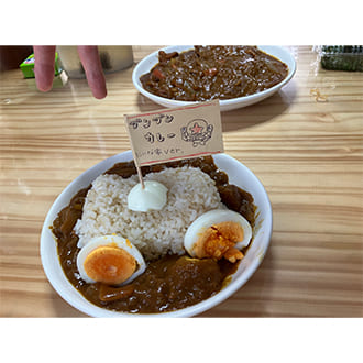 投稿いただいたカレーの盛り付け写真