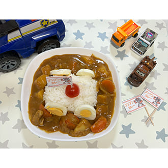 投稿いただいたカレーの盛り付け写真