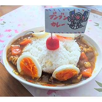 投稿いただいたカレーの盛り付け写真