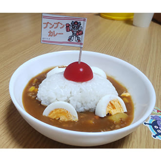 投稿いただいたカレーの盛り付け写真