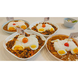 投稿いただいたカレーの盛り付け写真