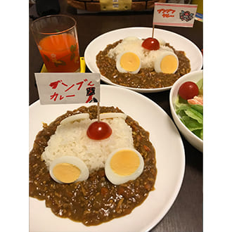 投稿いただいたカレーの盛り付け写真