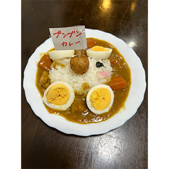 投稿いただいたカレーの盛り付け写真