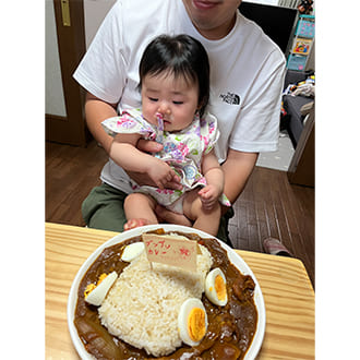 投稿いただいたカレーの盛り付け写真