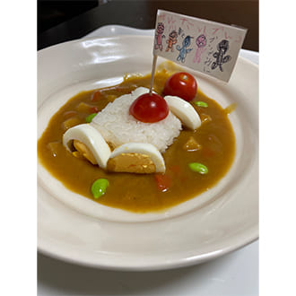 投稿いただいたカレーの盛り付け写真