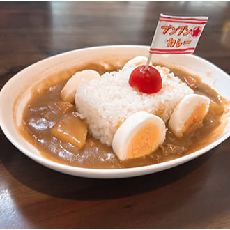 投稿いただいたカレーの盛り付け写真