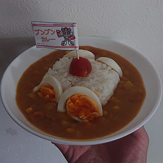 投稿いただいたカレーの盛り付け写真