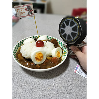 投稿いただいたカレーの盛り付け写真