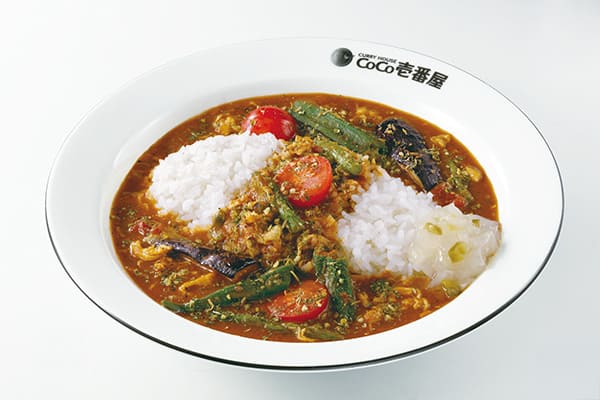 チキンと夏ベジのスパイスカレー