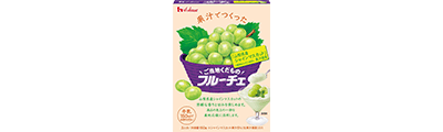ご当地くだものフルーチェ「山梨県産シャインマスカット」果汁使用