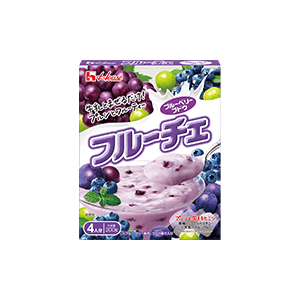 フルーチェ　ブルーベリーブドウ