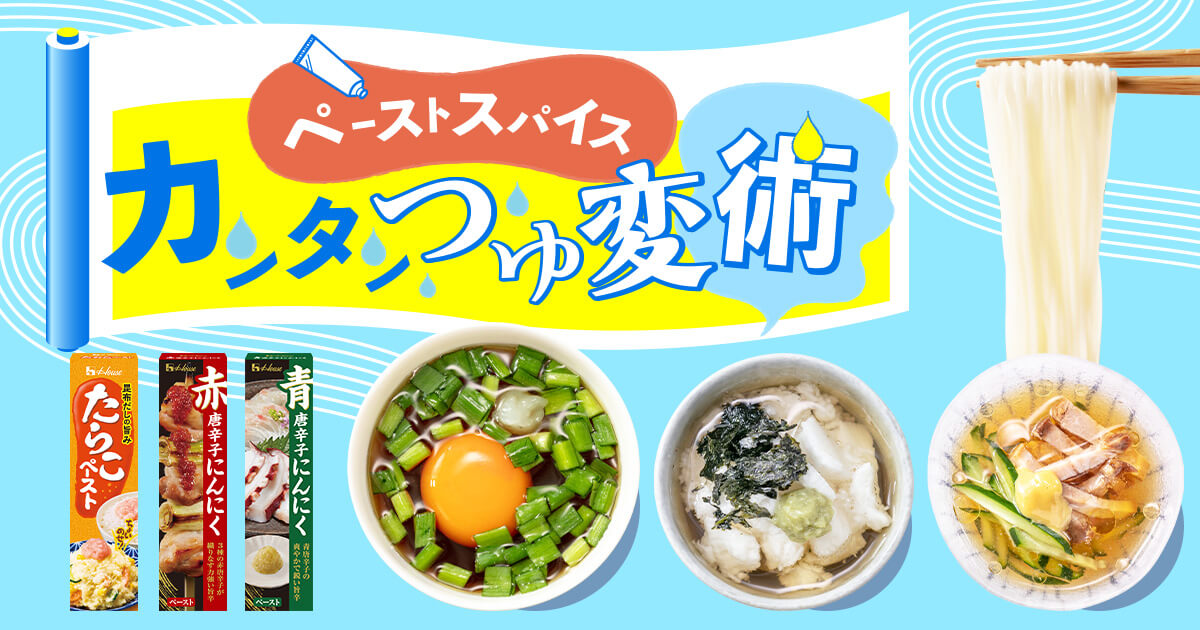 ペーストスパイス　カンタンつゆ変術