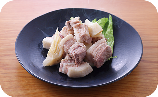 柚子の爽やか豚角煮