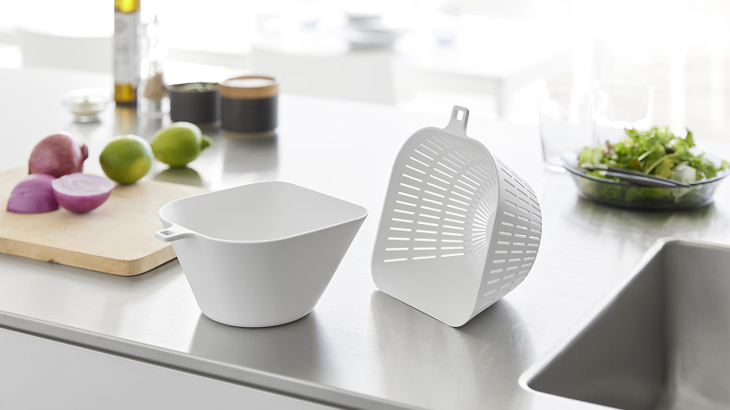 チリトリボウル ザルセット タワー 使用イメージ1