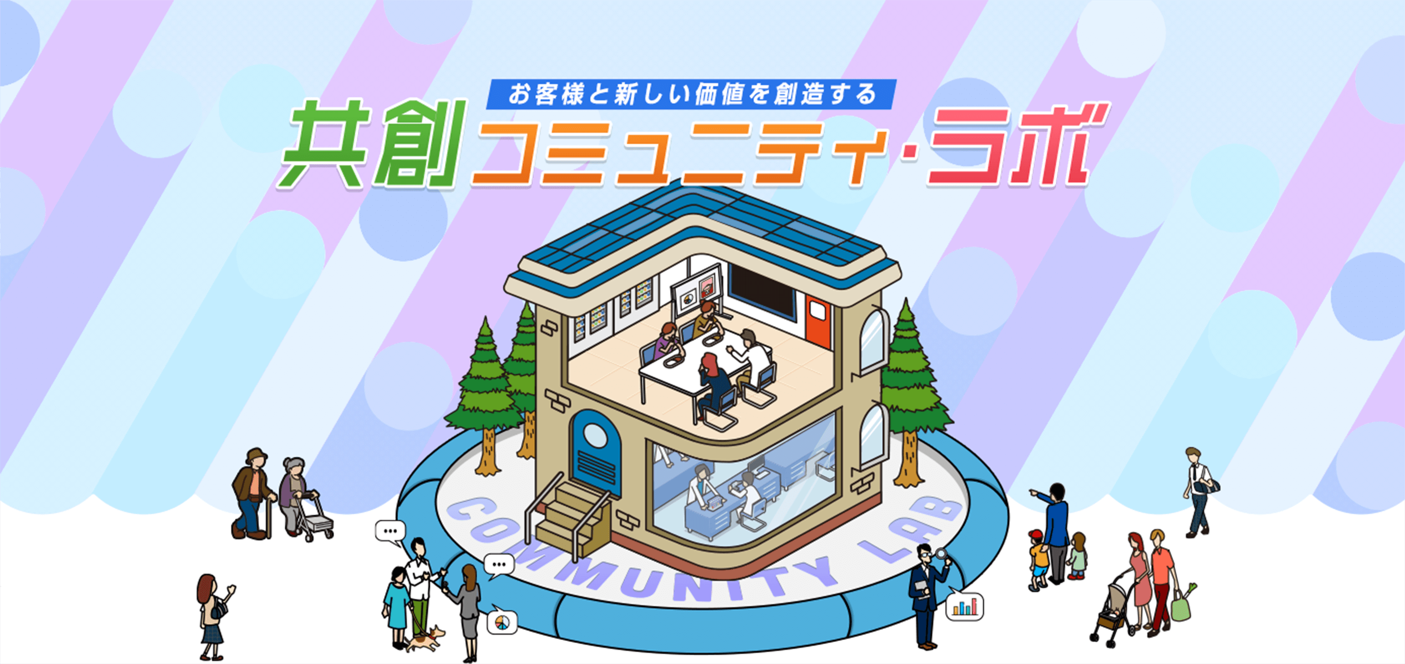 お客様と新しい価値を創造する 共創コミュニティ・ラボ